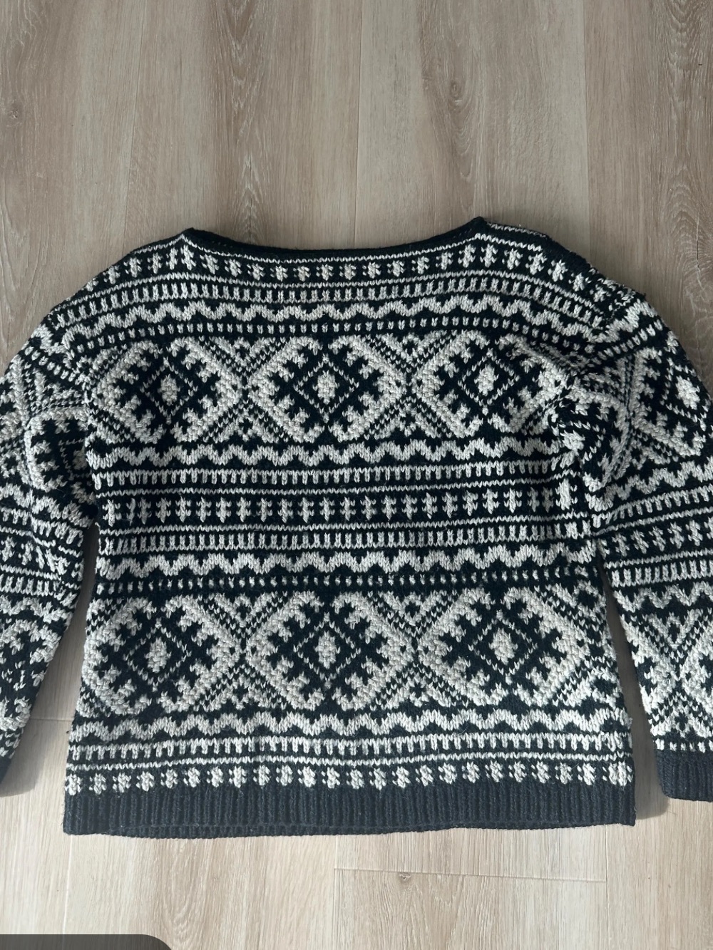 RRL, Ralph Lauren Hand Knit Fair Isle
Pullover Sweater